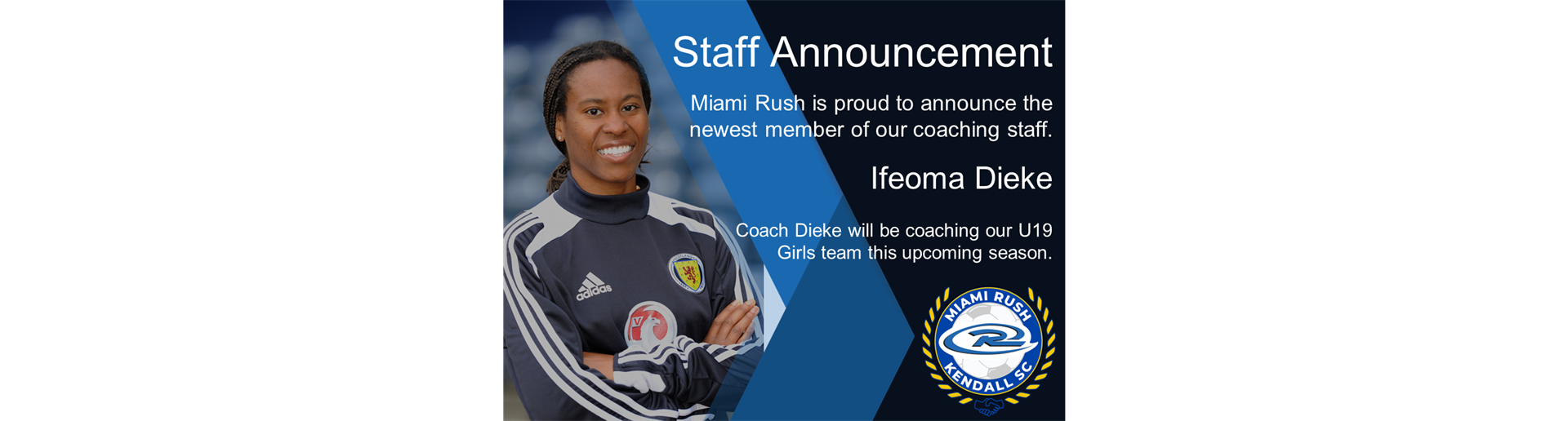 Ifeoma Dieke Newest Member Of Our Girls Staff