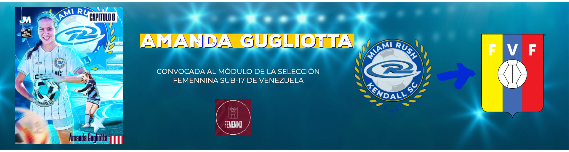 AMANDA GUGLIOTTA SUB-17 DE VENEZUELA